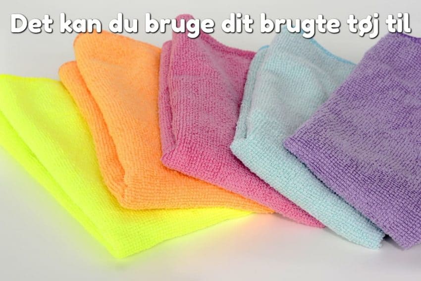 Det kan du bruge dit brugte tøj til